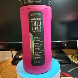 NEW BrüMate Dragonfruit Trio Pink 3-in-1 Can Cooler 💕
